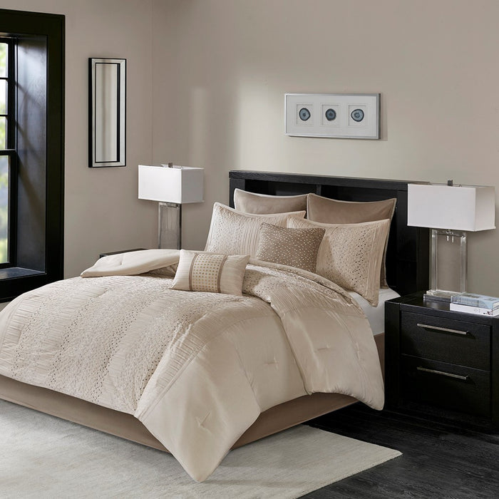 Alexis-Geometric-Luxury-8-Piece-Comforter-Set-White-Stone-Decor-1