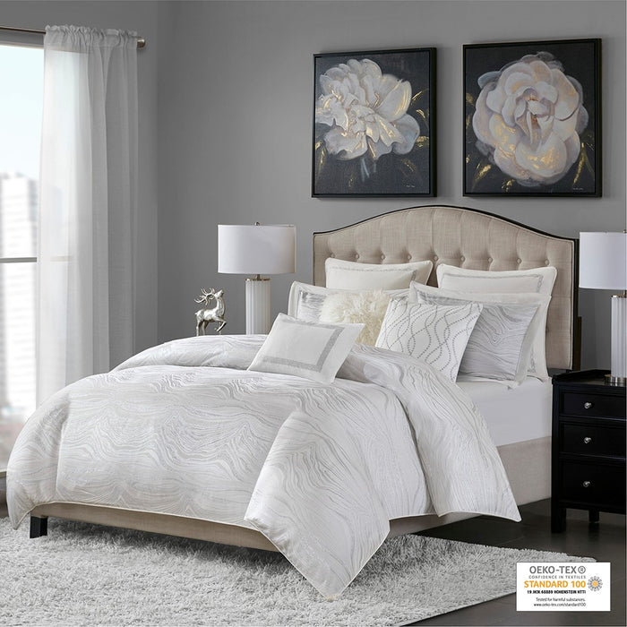 Alexis-Waves-White-Comforter-Set-White-Stone-Decor-1
