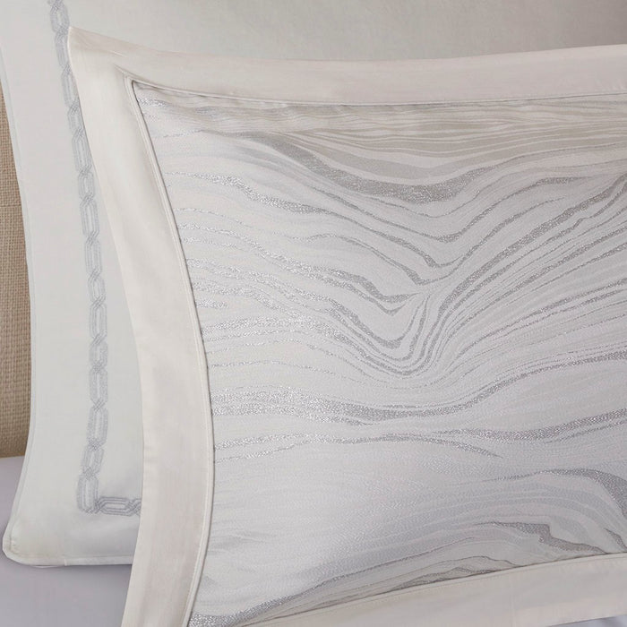 Alexis-Waves-White-Comforter-Set-White-Stone-Decor-3