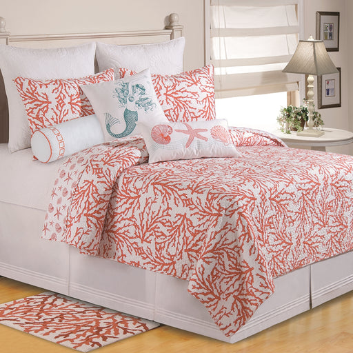 Bayside-Pink-Coral-Quilt-Collection-White-Stone-Decor