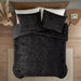 Black-Cadence-Textured-Luxury-Comforter-Set-White-Stone-Decor-2