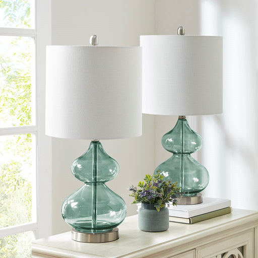 Blue-Sky-Table-Lamps-White-Stone-Decor