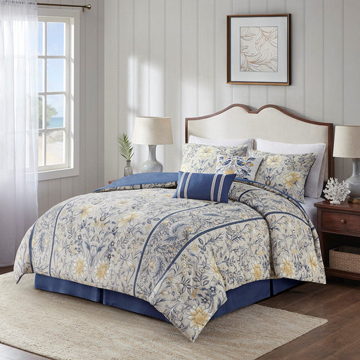 Blue-Sophia-Farmhouse-Garden-Floral-Comforter-Set-White-Stone-Decor-1