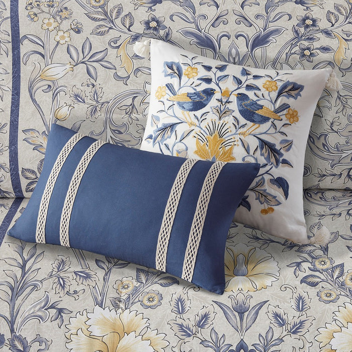 Blue-Sophia-Farmhouse-Garden-Floral-Comforter-Set-White-Stone-Decor-3