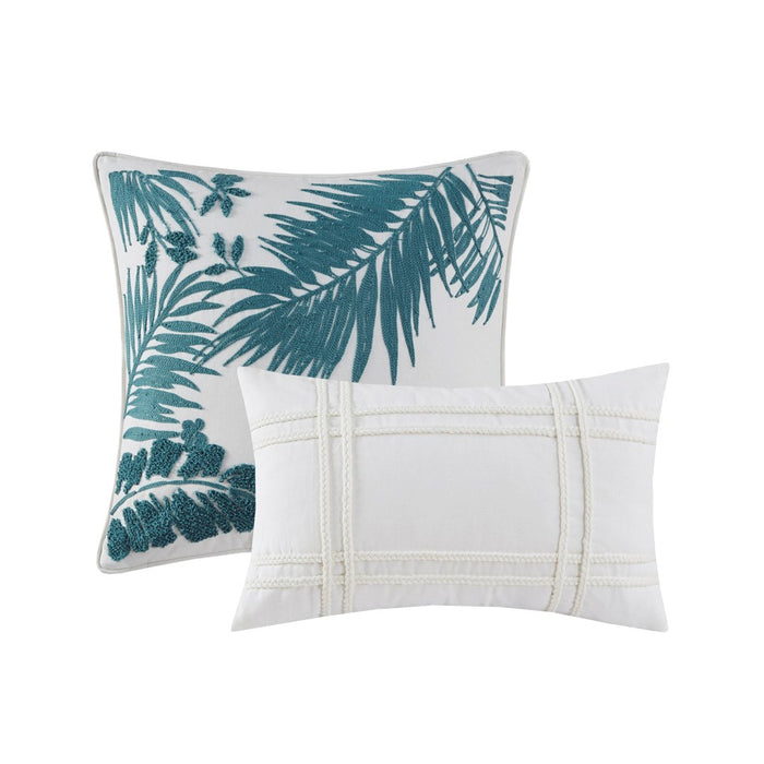 Blue-Tropical-Costal-6-Piece-Comforter-Set-White-Stone-Decor3