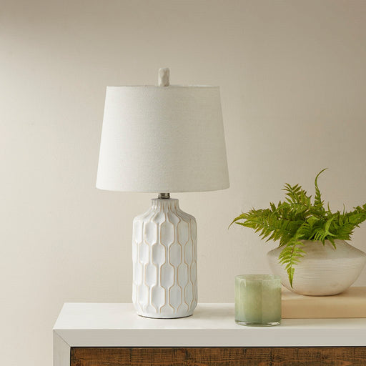 Boyne-White-Geometric-Table-Lamp-White-Stone-Decor