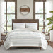 Bristol-Taupe-Blue-Boho-Farmhouse-Pattern-Quilt-Set-White-Stone-Decor