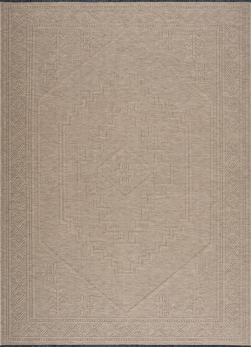 Brown-New-Orleans-Patterned-Rug-White-Stone-Decor-5