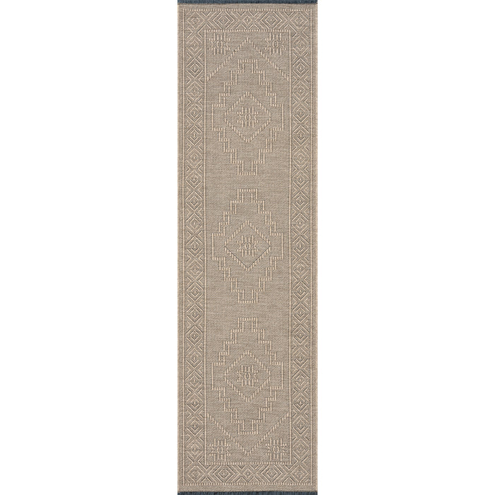 Brown-New-Orleans-Patterned-Rug-White-Stone-Decor-6