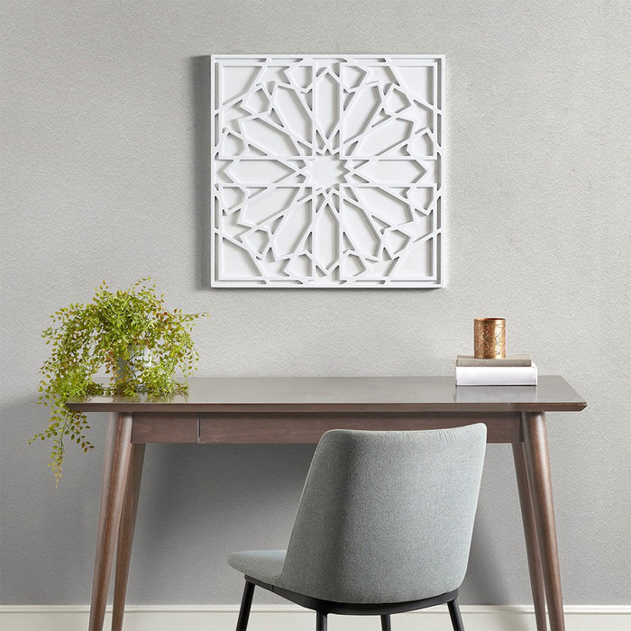 Buena-White-Medallion-Wall-Decor-White-Stone-Decor