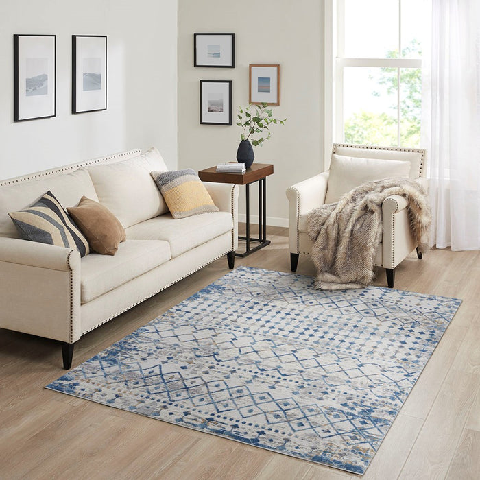 Camila-Blue-Heights-Rug-White-Stone-Decor