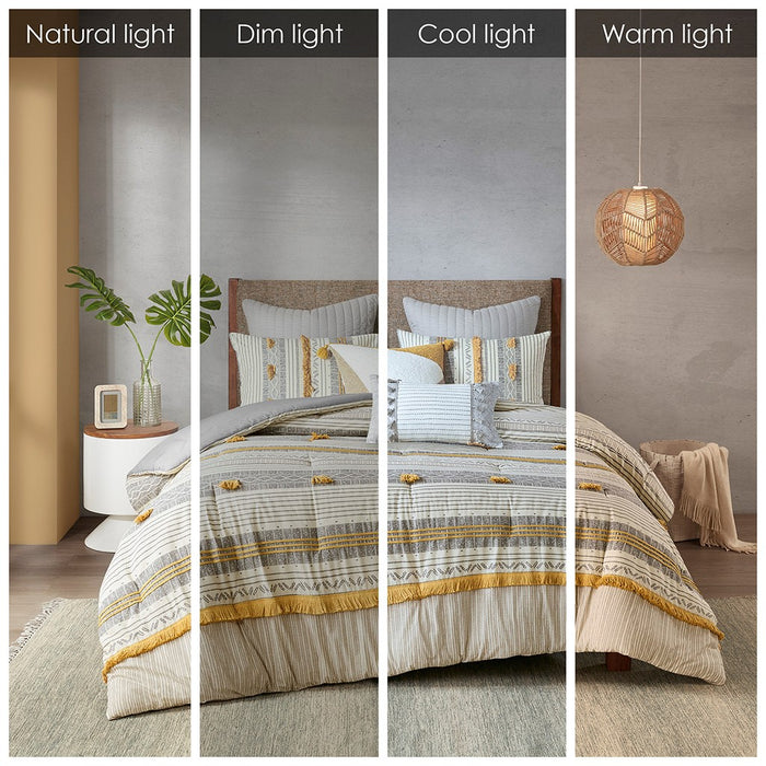 Canyon-Sunrise-Boho-Farmhouse-Comforter-Set-White-Stone-Decor-10