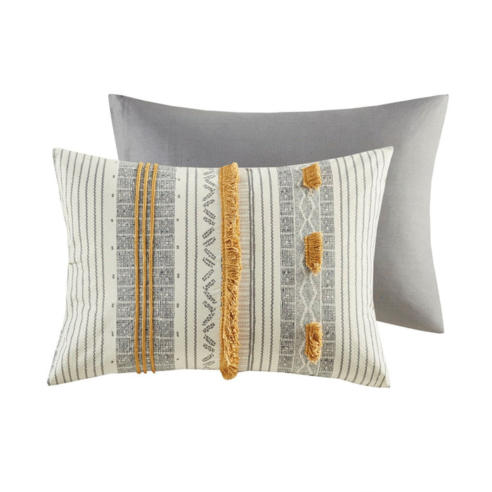 Canyon-Sunrise-Boho-Farmhouse-Comforter-Set-White-Stone-Decor-6