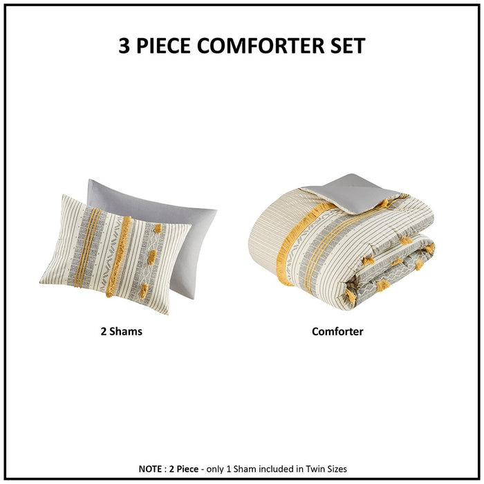 Canyon-Sunrise-Boho-Farmhouse-Comforter-Set-White-Stone-Decor-9