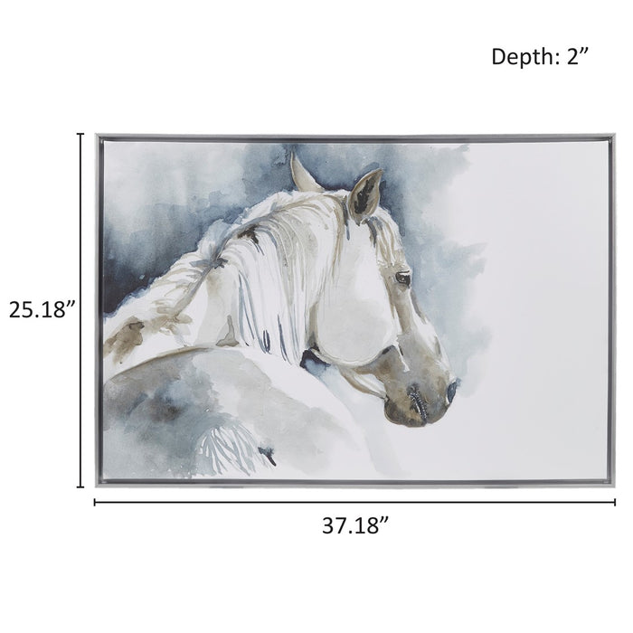 Cassandra-Grey-Horse-Canvas-Art-White-Stone-Decor-8