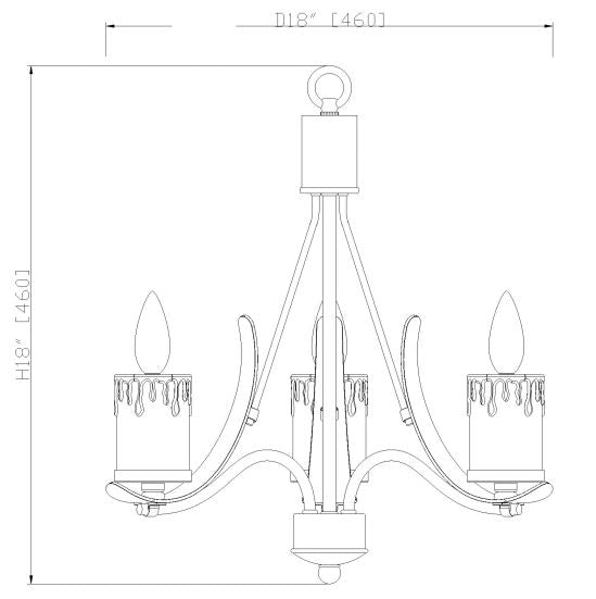 Castle-3-Candle-Industrial-Mid-Century-Chandelier-White-Stone-Decor-1