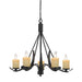 Castle-5-Candle-Industrial-Mid-Century-Chandelier-White-Stone-Decor