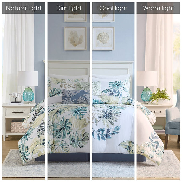 Coastal-Aqua-6-Piece-Comforter-Set-White-Stone-Decor7