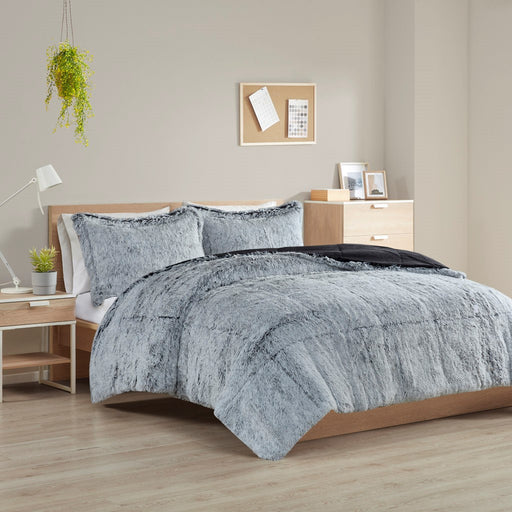 Coastal-Audra-Reversible-Luxury-Shag-Comforter-Set-White-Stone-1