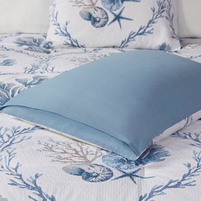 Coastal-Sea-Life-6-Piece-Comforter-Set-White-Decor-4