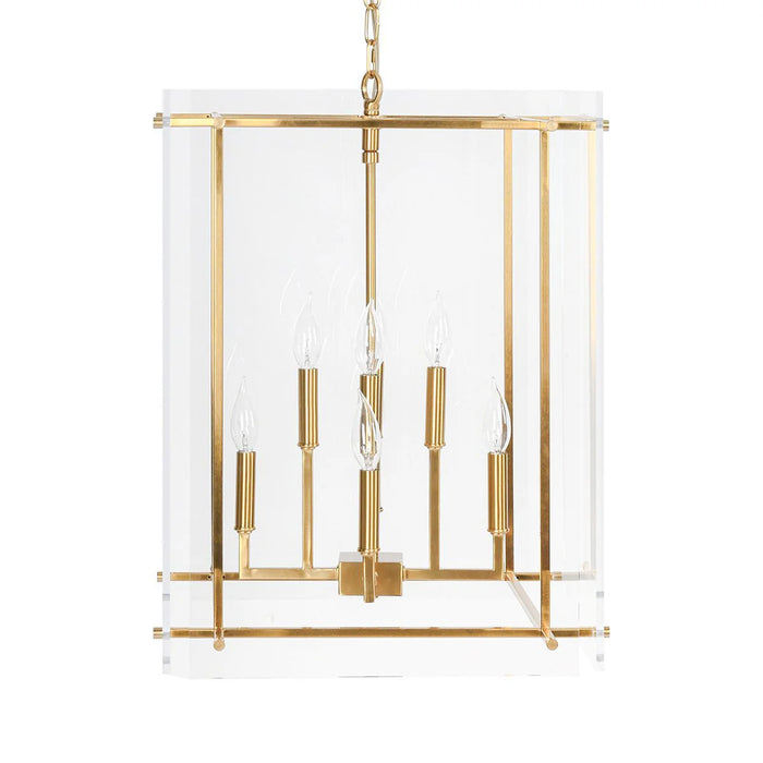 Contemporary-Lexie-Gold-Modern-Chandelier-White-Stone-Decor-2