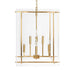Contemporary-Lexie-Gold-Modern-Chandelier-White-Stone-Decor-2