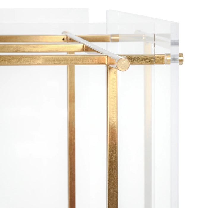 Contemporary-Lexie-Gold-Modern-Chandelier-White-Stone-Decor-5