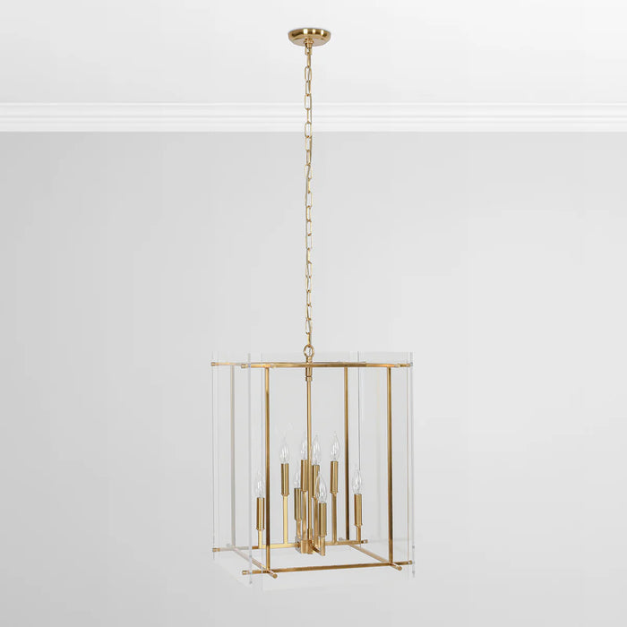 Contemporary-Lexie-Gold-Modern-Chandelier-White-Stone-Decor