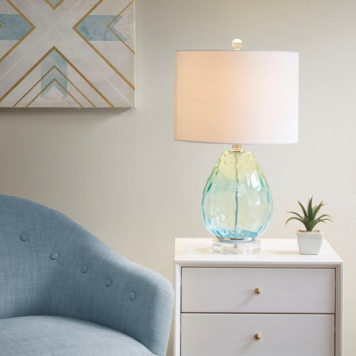 Cridersville Blue Table Lamp