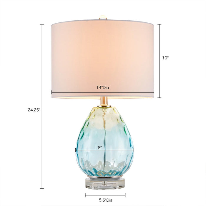 Cridersville Blue Table Lamp