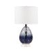 Cridersville-Dark-Blue-Table-Lamp-White-Stone-Decor-1