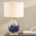 Cridersville-Dark-Blue-Table-Lamp-White-Stone-Decor-3