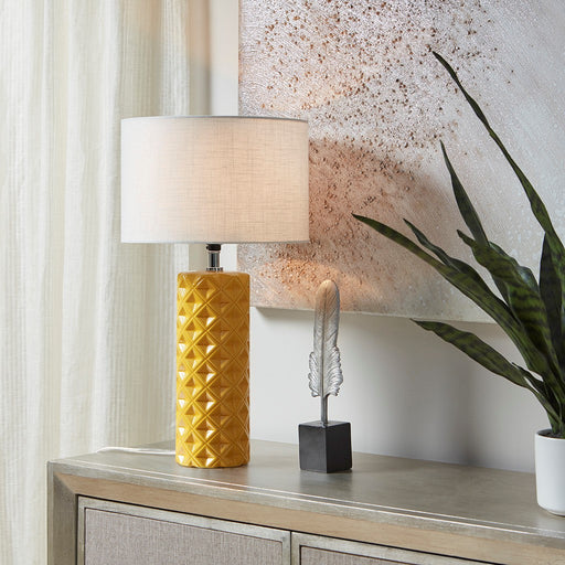 Dahlgren-Yellow-Geometric-Table-Lamp-White-Stone-Decor-1