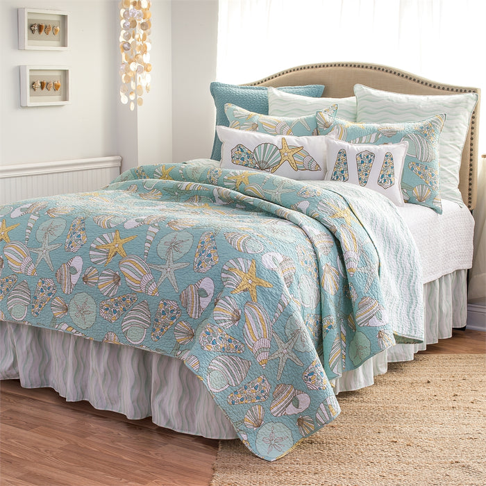 Divers-Cove-Sea-Shells-Quilt-Bedding-Collection-White-Stone-Decor