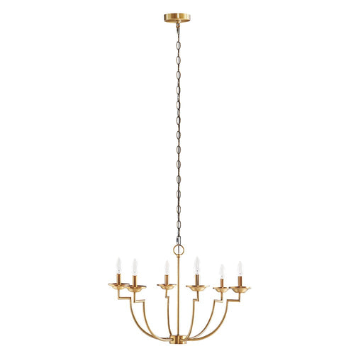 East-Alton-Gold-Chandelier-White-Stone-Decor-1