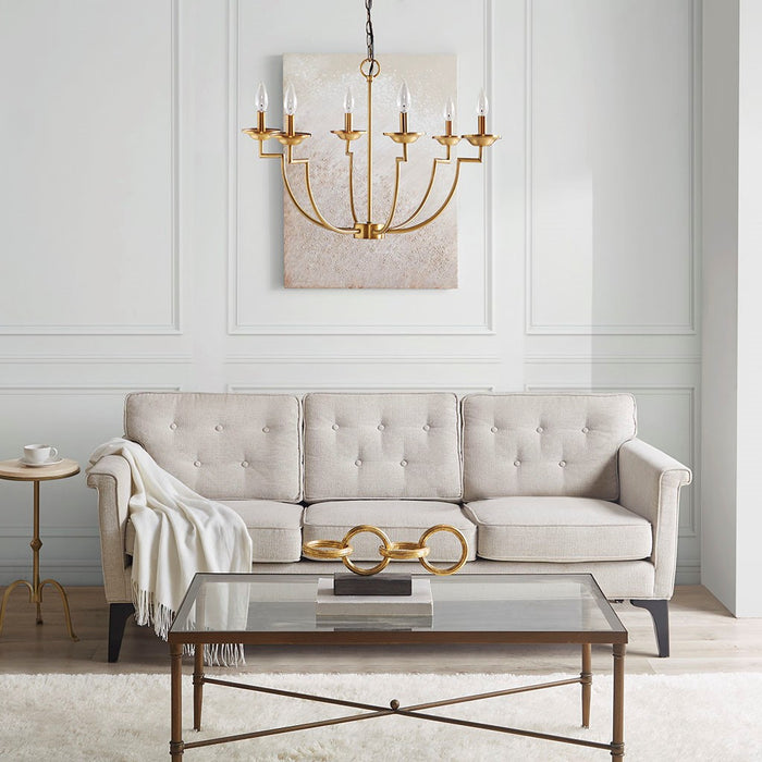 East-Alton-Gold-Chandelier-White-Stone-Decor