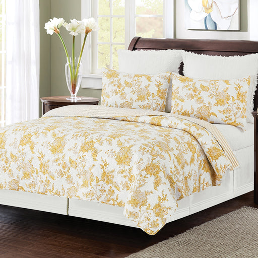 Edgemont-Gold-Floral-Quilt-Collection-White-Stone-Decor