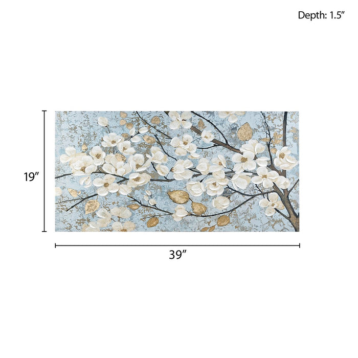 Eldorado-Floral-Blossom-Canvas-Art-White-Stone-Decor-5