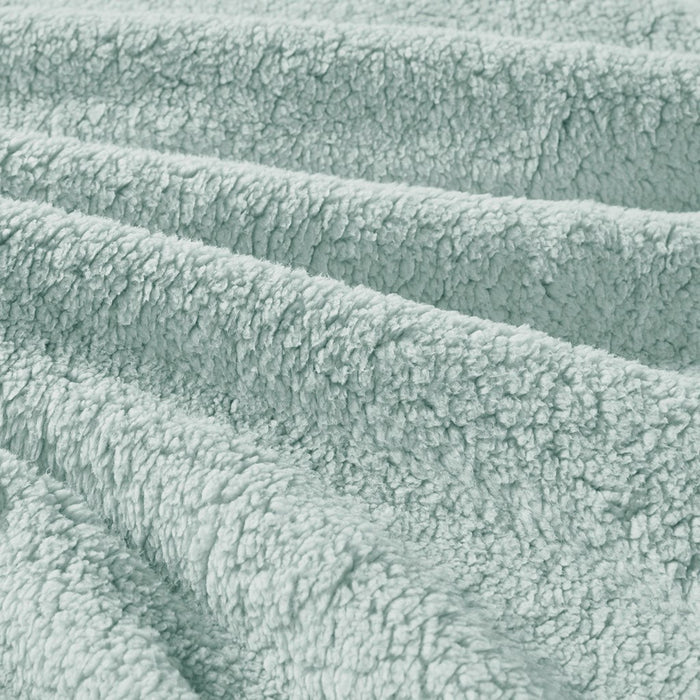 Elisa-Aqua-Velvet-Reversible-Luxury-Comforter-Set-White-Stone-Decor-5