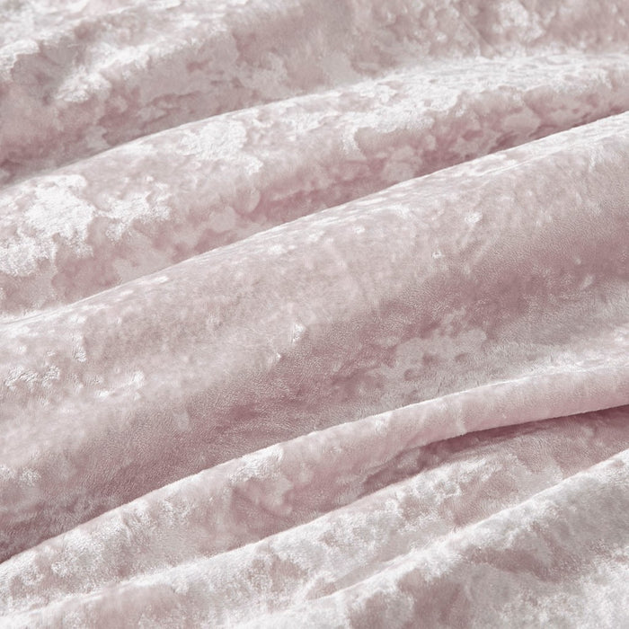 Elisa-Pink-Velvet-Reversible-Luxury-Comforter-Set-White-Stone-Decor-4