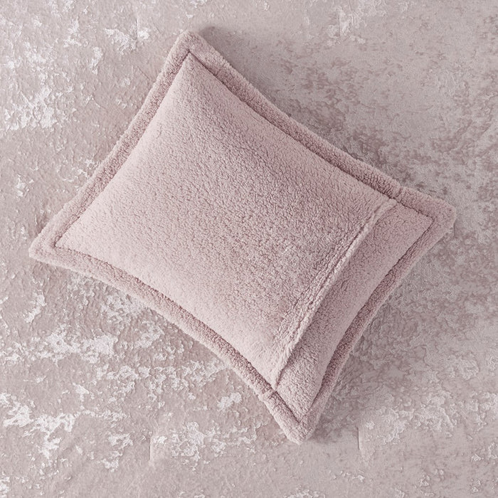 Elisa-Pink-Velvet-Reversible-Luxury-Comforter-Set-White-Stone-Decor-6