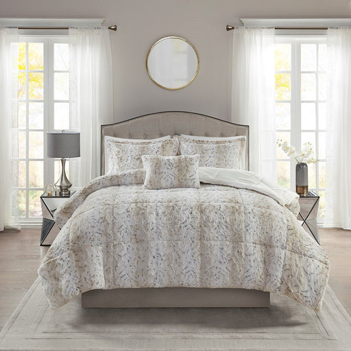 Ella-White-Leopard-Faux-Fur-Luxury-Comforter-Set-White-Stone-Decor