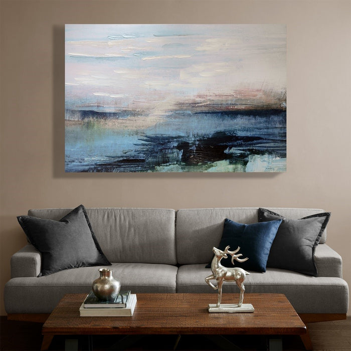 Emerald-Island-Canvas-Art-White-Stone-Decor