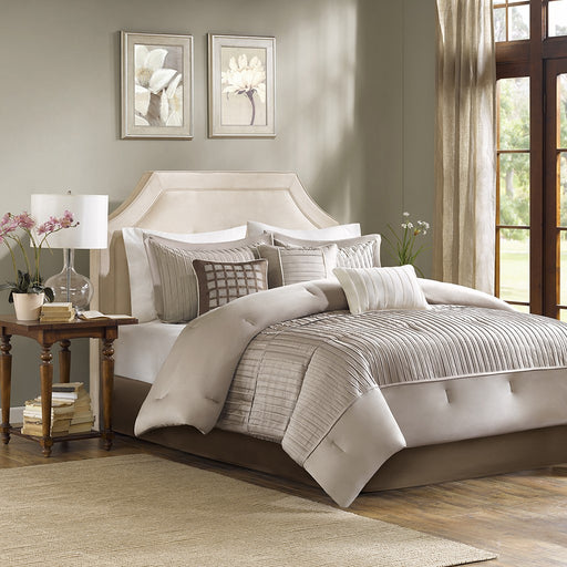 Eva-Taupe-Luxury-7-Piece-Comforter-Set-White-Stone-Decor-1