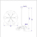 Fairview-Gun-Metal-Modern-Contemporary-Chandelier-White-Stone-Decor-2