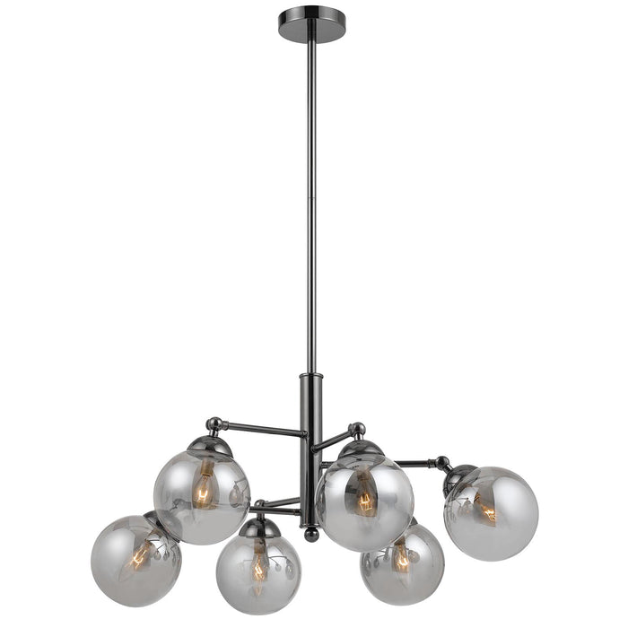 Fairview-Gun-Metal-Modern-Contemporary-Chandelier-White-Stone-Decor