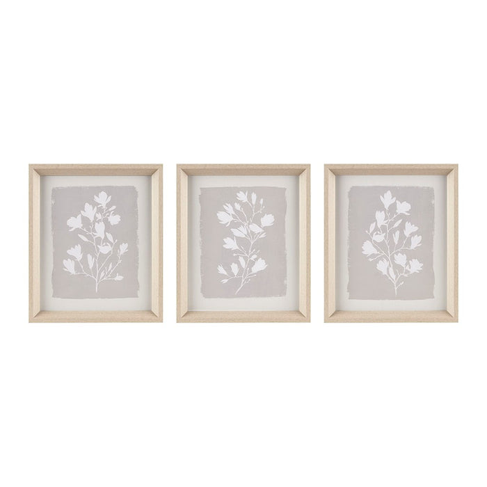 Framed-Beige-Floral-3-Piece-Wall-Art-White-Stone-Decor-2