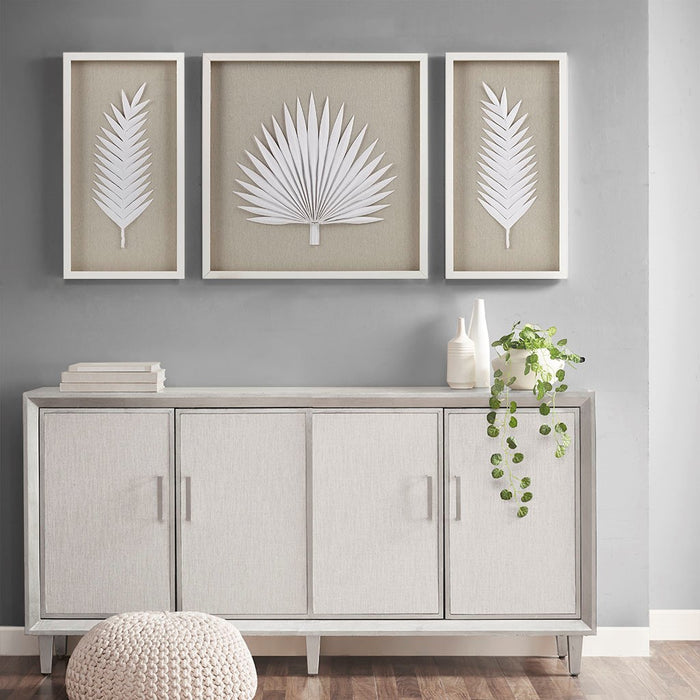 Framed-Boxford-White-Palm-3-Piece-Wall-Decor-White-Stone-Decor-2