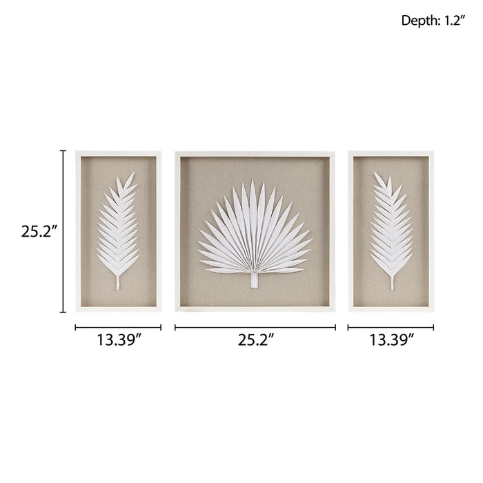 Framed-Boxford-White-Palm-3-Piece-Wall-Decor-White-Stone-Decor-7