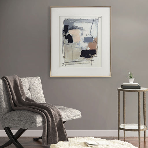 Framed-Covington-Abstract-Wall-Art-White-Stone-Decor